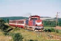 Tra� 160: �ada 714 v osobn� doprav� na trati 160
